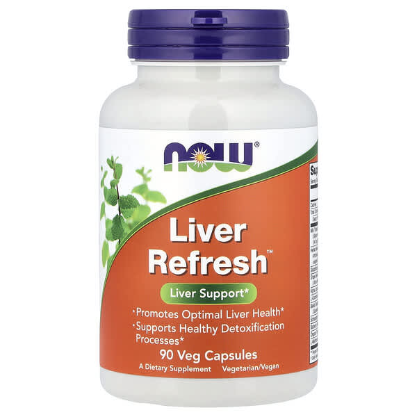 NOW Foods, Liver Refresh™, 90 Veg Capsules