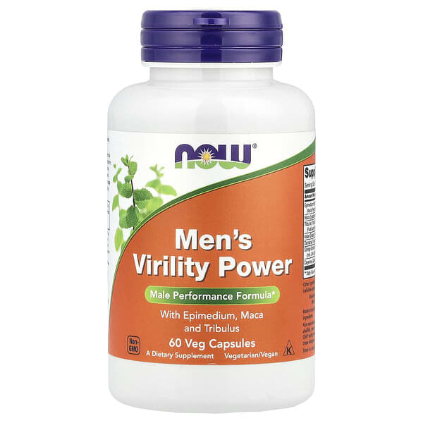 NOW Foods, Men's Virility Power , 60 Veg Capsules 2 NOW Foods, Men's Virility Power , 60 Veg Capsules