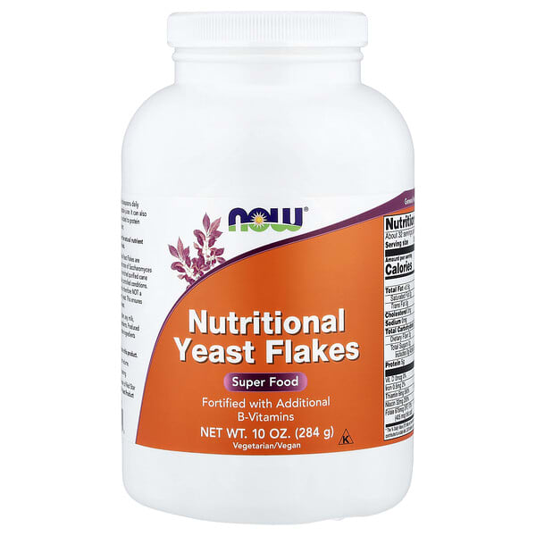 NOW Foods, Nutritional Yeast Flakes, 10 oz (284 g)