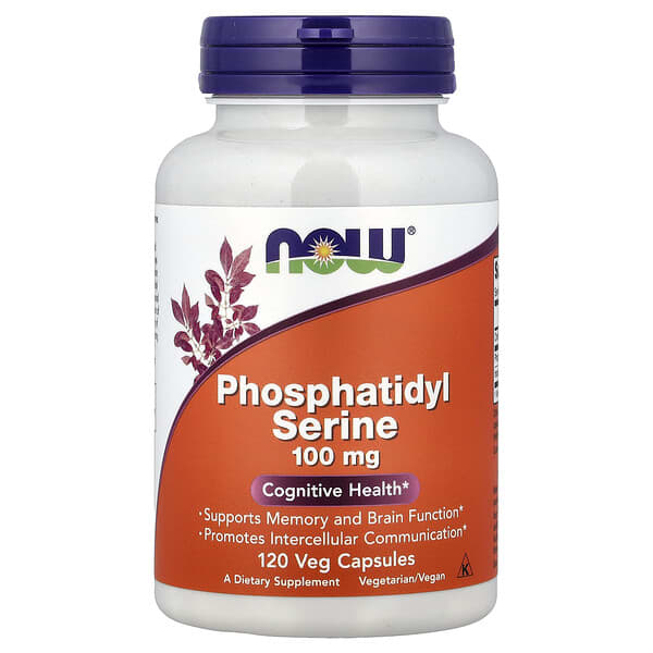 NOW Foods, Phosphatidyl Serine, 120 Veg Capsules