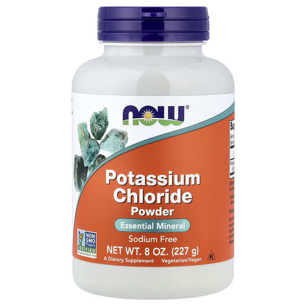 NOW Foods, Potassium Chloride Powder, 8 oz (227 g)
