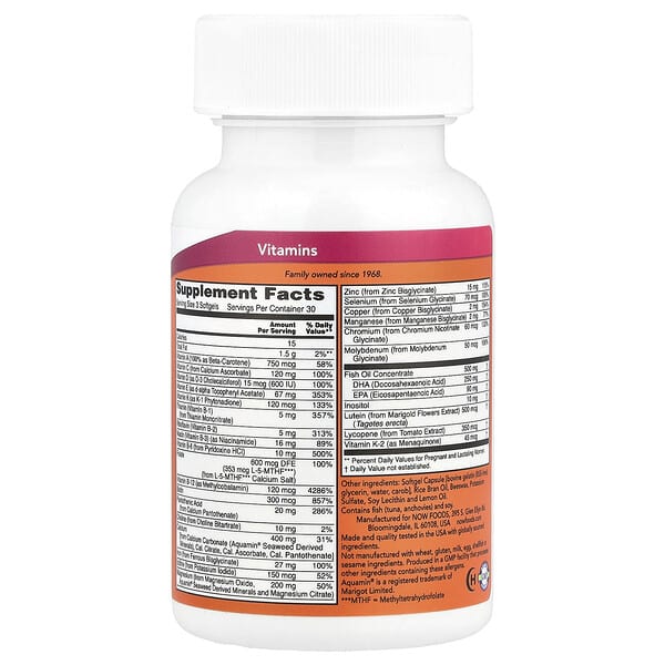 Alternative view of NOW Foods, Prenatal Gels + DHA, 90 Softgels