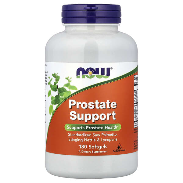 NOW Foods, Prostate Support, 180 Softgels