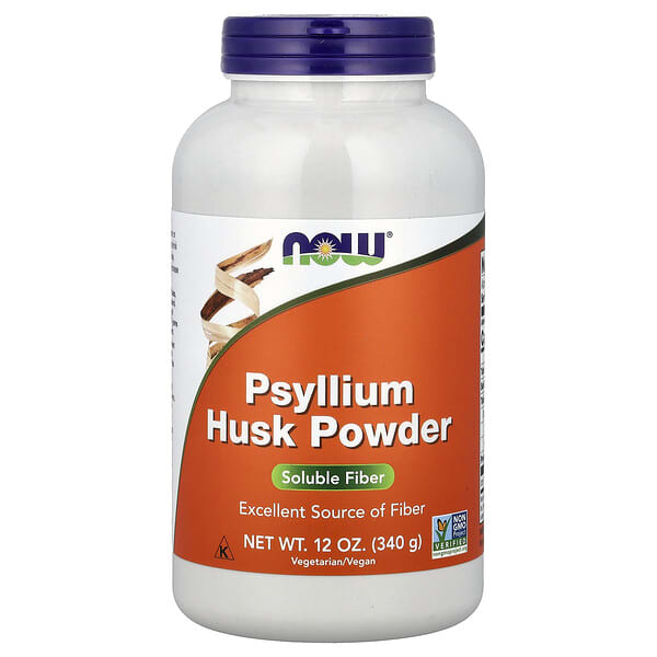 NOW Foods, Psyllium Husk Powder, 12 oz (340 g)