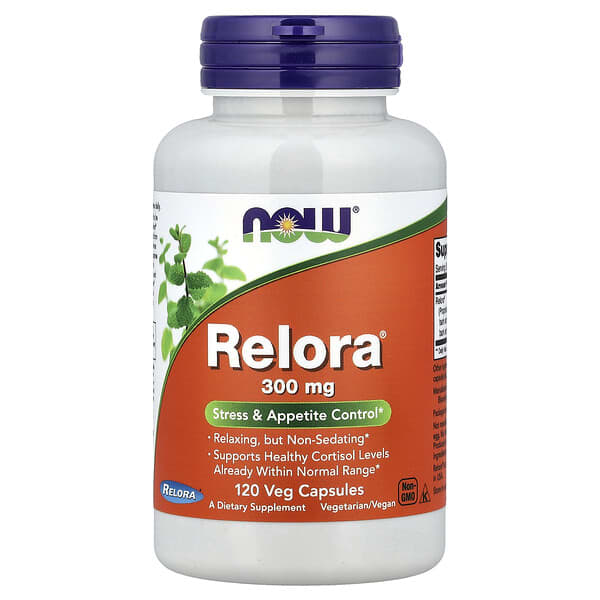 NOW Foods, Relora®, 300 mg, 120 Veg Capsules