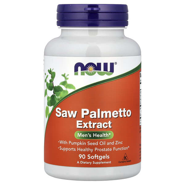 NOW Foods, Saw Palmetto Extract,  , 90 Softgels