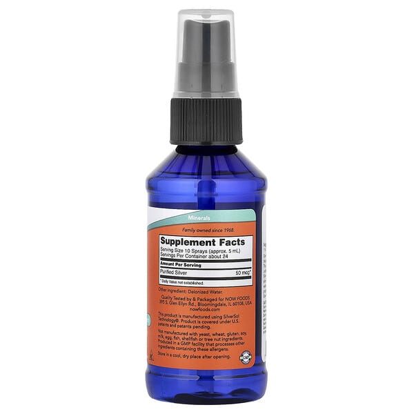 Alternative view of NOW Foods, Silver Sol, 4 fl oz (118 ml)