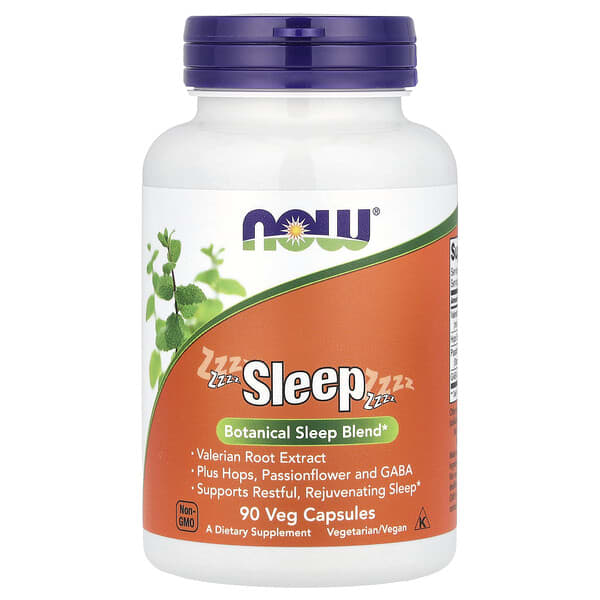 NOW Foods, Sleep, 90 Veg Capsules