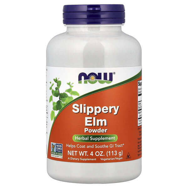 NOW Foods, Slippery Elm Powder, 4 oz (113 g)