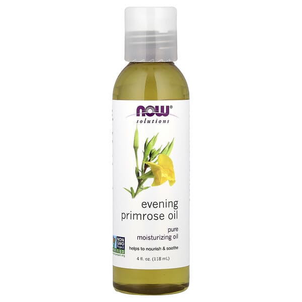 NOW Foods, Solutions, Evening Primrose Oil, 4 fl oz (118 ml)