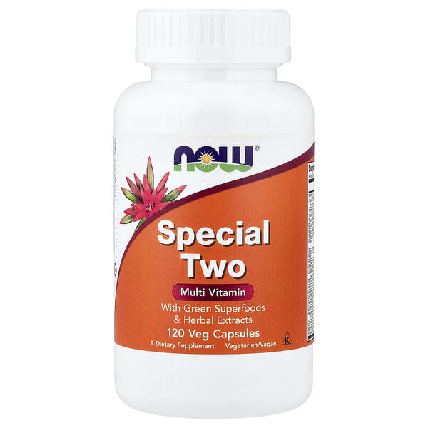 NOW Foods, Special Two, Multi Vitamin, 120 Veg Capsules
