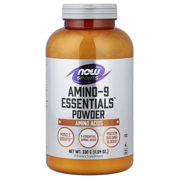 NOW Foods, Sports, Amino-9 Essentials™ Powder, 11.64 oz (330 g)