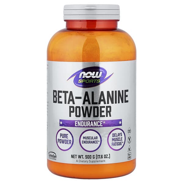 NOW Foods, Sports, Beta-Alanine, 17.6 oz (500 g) 5 NOW Foods, Sports, Beta-Alanine, 17.6 oz (500 g)