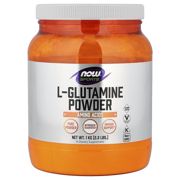 NOW Foods, Sports, L-Glutamine Powder, 2.2 lbs (1 kg)