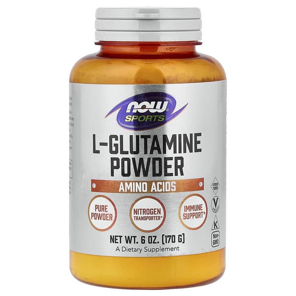 NOW Foods, Sports, L-Glutamine Powder, 6 oz (170 g)