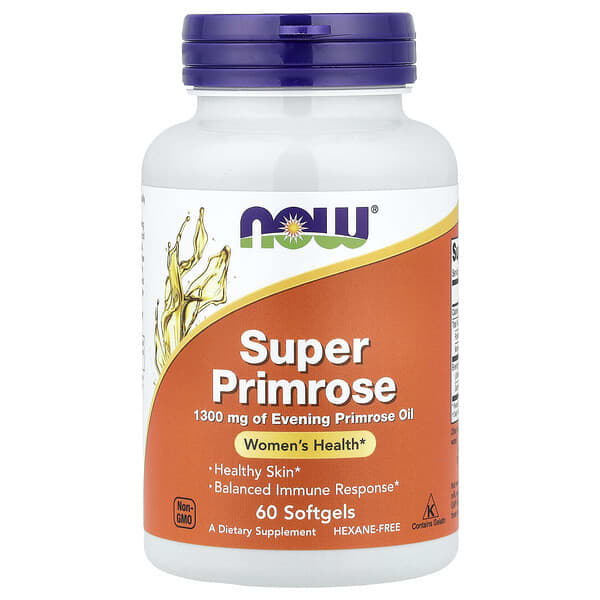 NOW Foods, Super Primrose, 60 Softgels