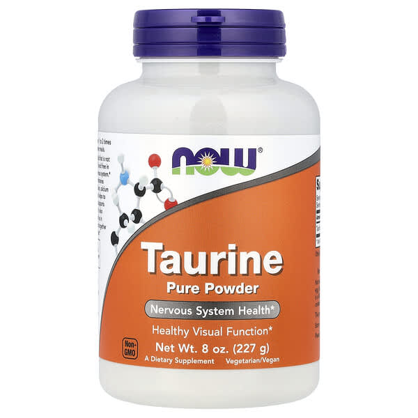 NOW Foods, Taurine Pure Powder, 8 oz (227 g)