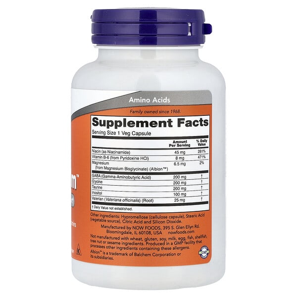 Alternative view of NOW Foods, True Calm™, 90 Veg Capsules