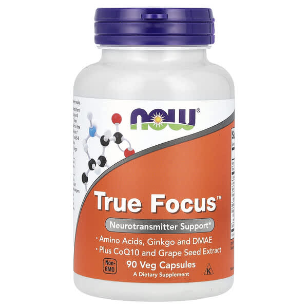 NOW Foods, True Focus, 90 Veg Capsules