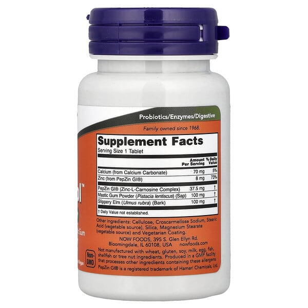 Alternative view of NOW Foods, Ulcetrol™, 60 Tablets