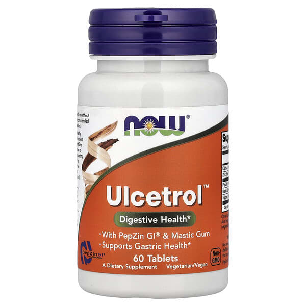 NOW Foods, Ulcetrol™, 60 Tablets
