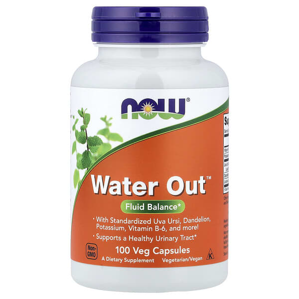 NOW Foods, Water Out™, 100 Veg Capsules