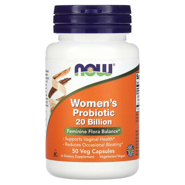 NOW Foods, Woman's Probiotic, 20 Billion, 50 Veg Capsules