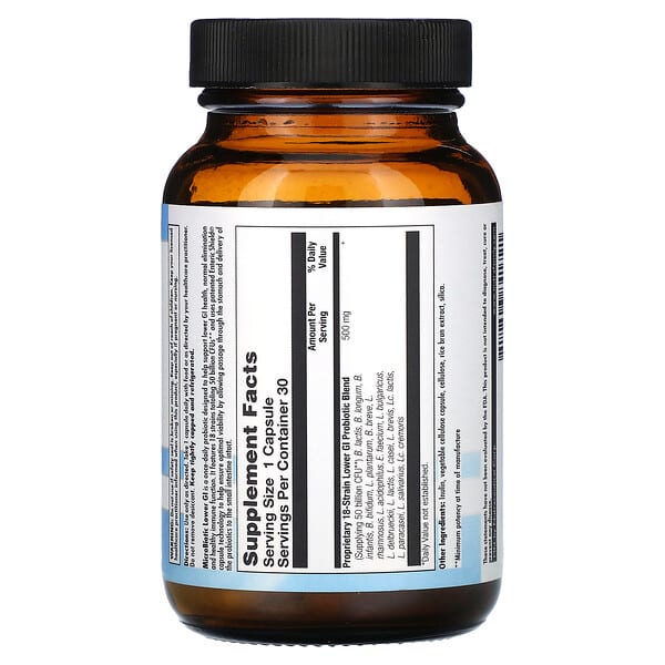 Alternative view of Nutra BioGenesis, MicroBiotic Lower GI, 30 Capsules