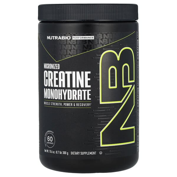 NutraBio, Micronized Creatine Monohydrate, 10.6 oz (300 g) 2 NutraBio, Micronized Creatine Monohydrate, 10.6 oz (300 g)