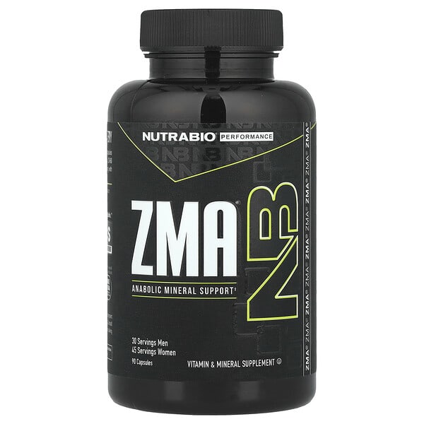 NutraBio, ZMA®, 90 Capsules