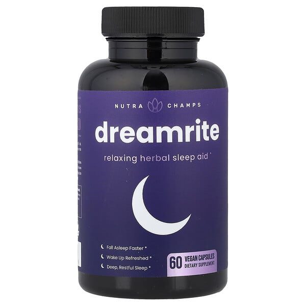 NutraChamps, Dreamrite, 60 Vegan Capsules