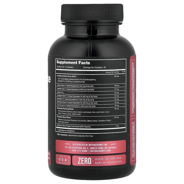 Alternative view of NutraChamps, Kidney Cleanse, 60 Vegan Capsules