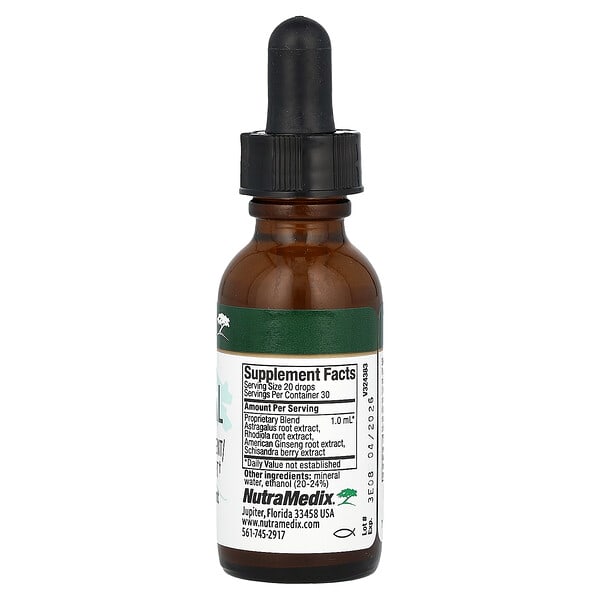 Alternative view of NutraMedix, Adrenal Stress Management/Adrenal Support, 1 fl oz (30 ml)