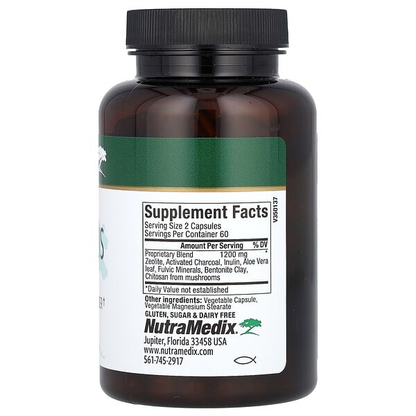 Alternative view of NutraMedix, Binder Plus, 120 Vegetable Capsules