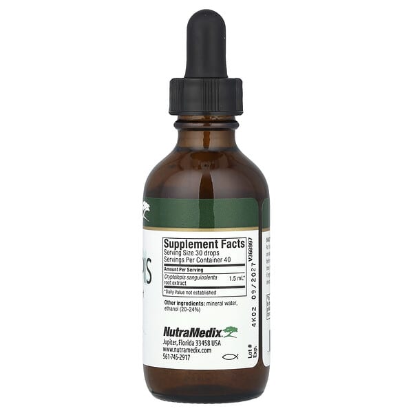 Alternative view of NutraMedix, Cryptolepis, Microbial Support, 2 fl oz (60 ml)