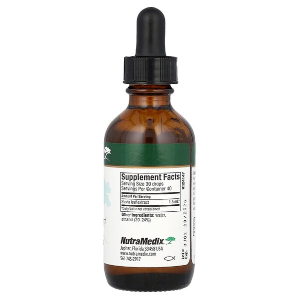 Alternative view of NutraMedix, Stevia, Microbial Support, 2 fl oz (60 ml)