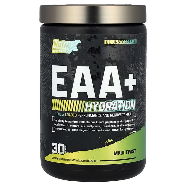 Nutrex Research, EAA+ Hydration, Maui Twist, 13.76 oz (390 g)
