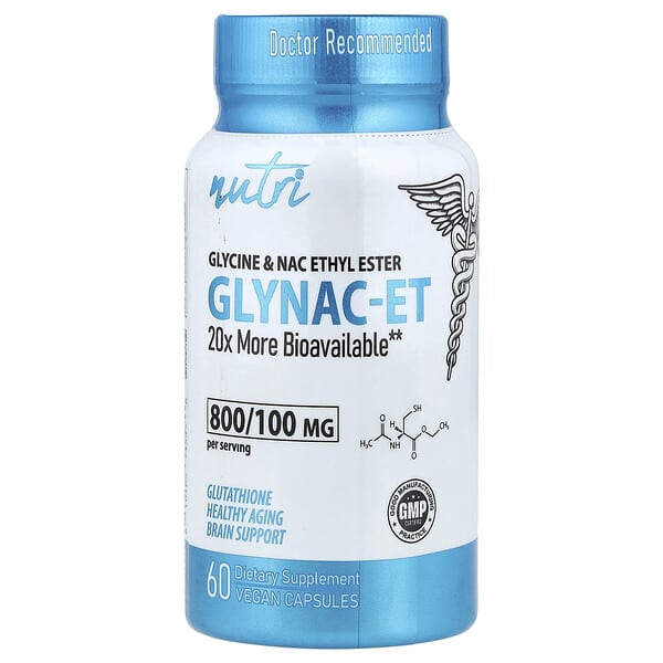 Nutri, Glynac-ET, 60 Vegan Capsules