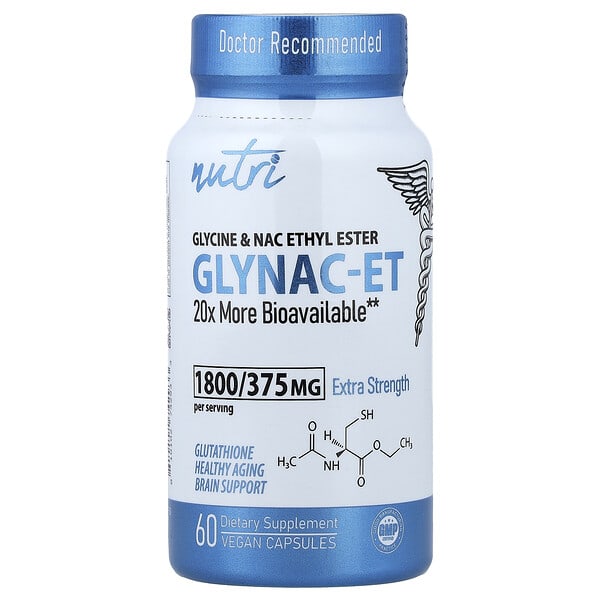 Nutri, Glynac-ET, 60 Vegan Capsules