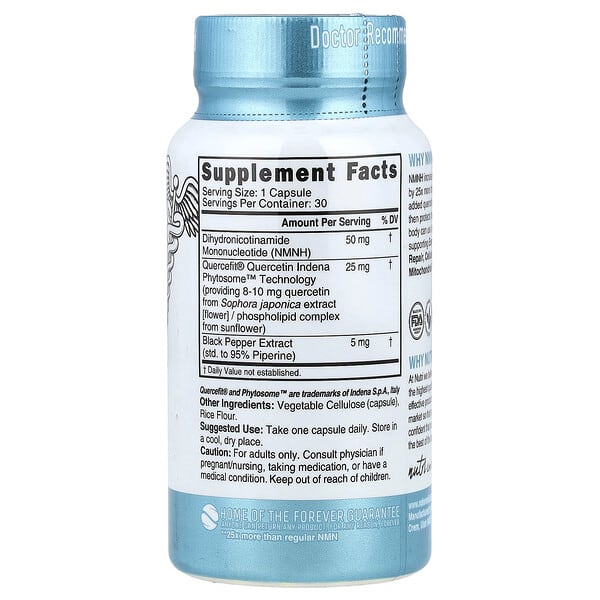 Alternative view of Nutri, NMNH, 30 Vegan Capsules