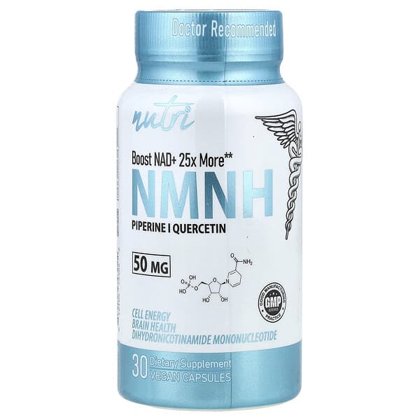Nutri, NMNH, 30 Vegan Capsules