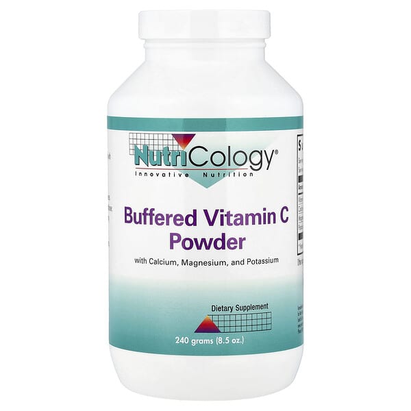 Nutricology, Buffered Vitamin C Powder, 8.5 oz (240 g)