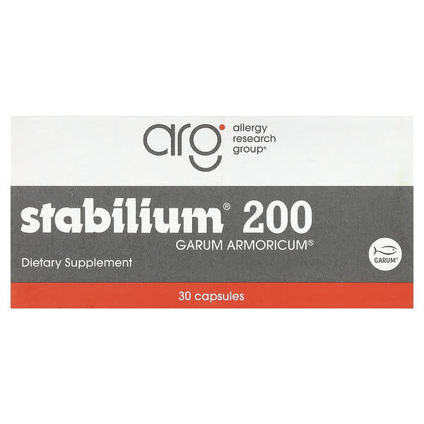 Nutricology, Stabilium® 200, 30 Capsules