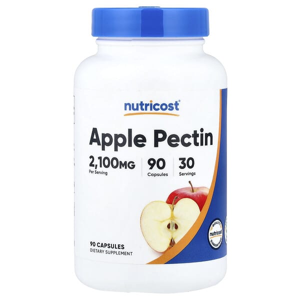 Nutricost, Apple Pectin , 90 Capsules (700 mg per Capsule)
