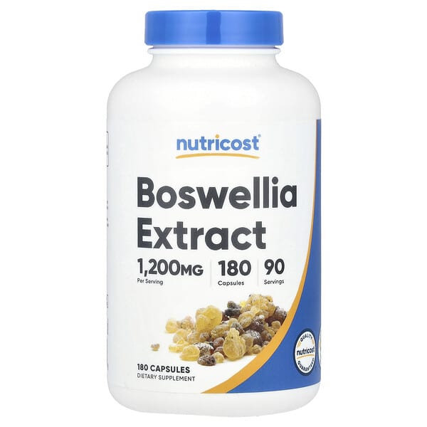 Nutricost, Boswellia Extract, 180 Capsules (600 mg per Capsule)