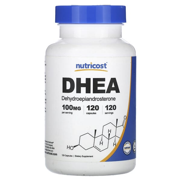 Nutricost, DHEA, 100 mg , 120 Capsules 4 Nutricost, DHEA, 100 mg , 120 Capsules