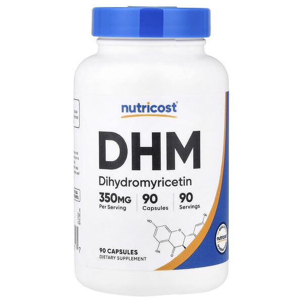 Nutricost, DHM, 350 mg, 90 Capsules 2 Nutricost, DHM, 350 mg, 90 Capsules