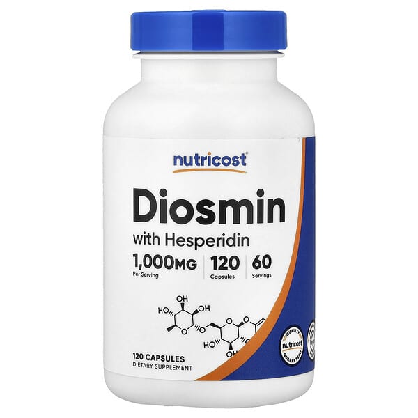 Nutricost, Diosmin With Hesperidin, 120 Capsules