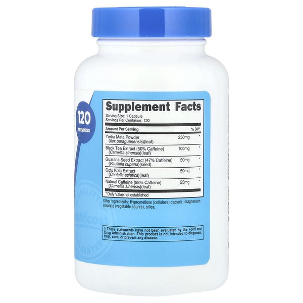 Alternative view of Nutricost, Energy Complex, 120 Complex