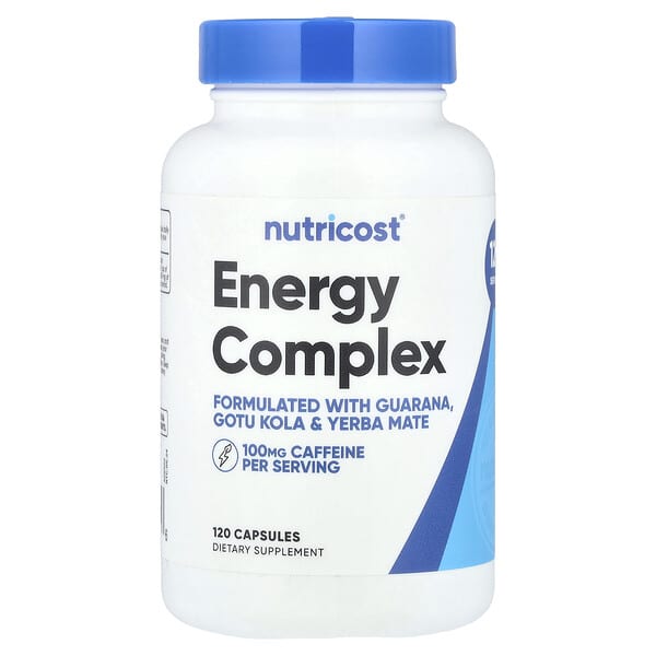 Nutricost, Energy Complex, 120 Complex
